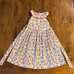 Little Girls Floral Sleeveless T-Dress